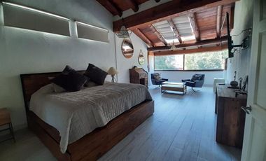 CONTEMPORANEA CASA EN RENTA, SAN ANTONIO VALLE DE BRAVO