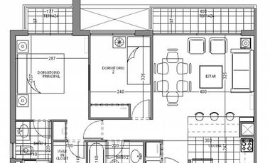 BARRIO ITALIA, EMILIO VAISSE, DPTO. 2D 2B