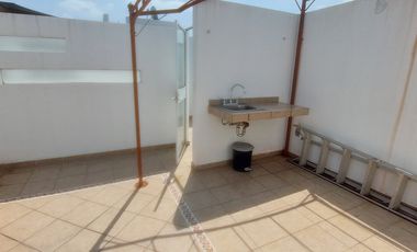 Departamento amueblado en RENTA 72 m2 en 1er piso, 3 recamaras, 2 baño y 1 cajón