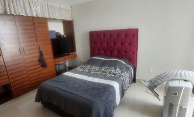 Departamento amueblado en RENTA 72 m2 en 1er piso, 3 recamaras, 2 baño y 1 cajón