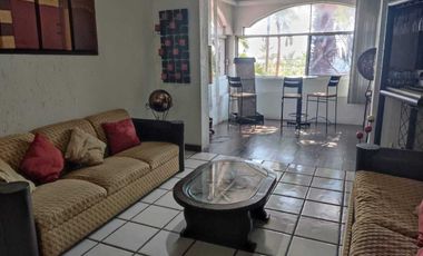 Departamento amueblado en renta en el Club de Tenis Burgos, Temixco, Morelos.