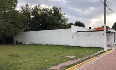 TERRENO RESIDENCIAL LA RECTA UDLAP