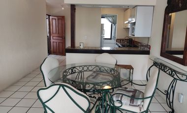 Departamento amueblado en renta en el Club de Tenis Burgos, en Temixco, Mor.