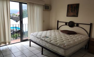 Departamento amueblado en renta en el Club de Tenis Burgos, en Temixco, Mor.