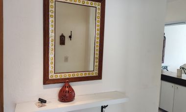 Departamento amueblado en renta en el Club de Tenis Burgos, en Temixco, Mor.