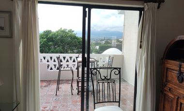 Departamento amueblado en renta en el Club de Tenis Burgos, en Temixco, Mor.