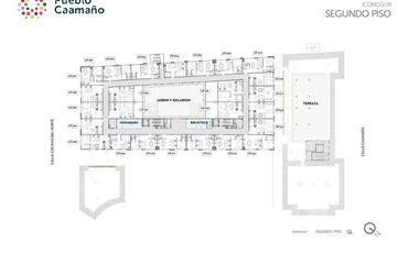 Departamento en Pozo 1 amb  UF 179 entrega Diciembre 2025 Pueblo Caamaño