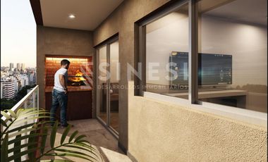 SEMIPISO 2 ambientes - Doble Balcon - San Martín Centro - Work Ayacucho 2261