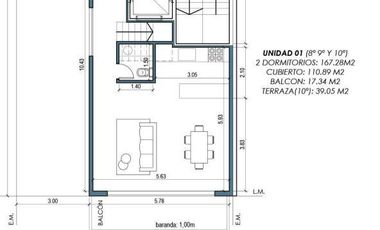Venta/Financiación Dos Dormitorios Amenities. Pichincha