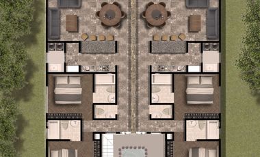 San Miguel de Allende Departamentos Un Nivel  (Triplex I)