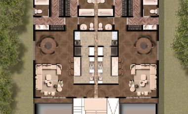 San Miguel de Allende Departamentos Un Nivel  (Triplex I)