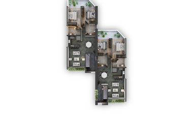 San Miguel de Allende, Departamentos uno y dos niveles (Triplex II)