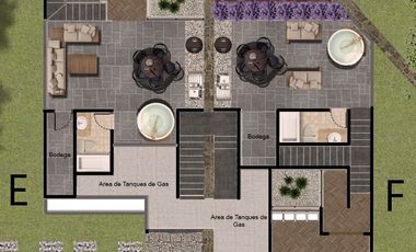 San Miguel de Allende, Departamentos uno y dos niveles (Triplex II)