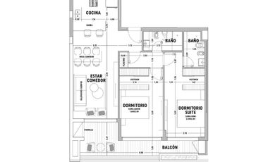 Departamento - Área Centro Este