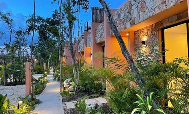 Departamento en Reventa amueblado en la mejor Comunidad Familiar en Tulum