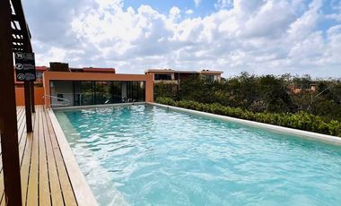 Departamento en Reventa amueblado en la mejor Comunidad Familiar en Tulum