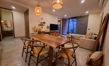 Departamento en Reventa amueblado en la mejor Comunidad Familiar en Tulum