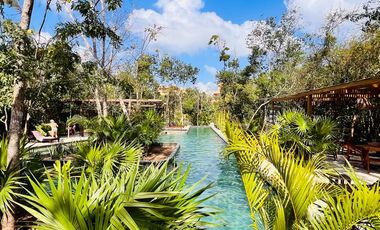 Departamento en Reventa amueblado en la mejor Comunidad Familiar en Tulum