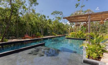 Departamento en Reventa amueblado en la mejor Comunidad Familiar en Tulum