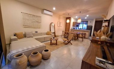 Departamento en Reventa amueblado en la mejor Comunidad Familiar en Tulum