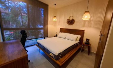 Departamento en Reventa amueblado en la mejor Comunidad Familiar en Tulum