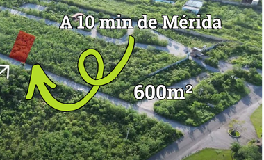 Video| Terreno frente a Aldea Conkal al norte de Mérida