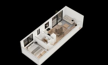 Departamento 3 ambientes a estrenar. Vicente López .