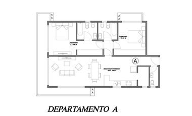 Departamento 3 ambientes a estrenar. Vicente López .
