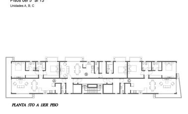 Departamento 3 ambientes a estrenar. Vicente López .
