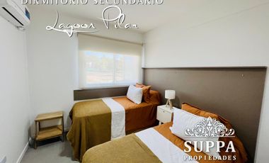 DEPARTAMENTO 3 AMB CON JARDIN Y VISTA A LA LAGUNA EN LAGOON PILAR