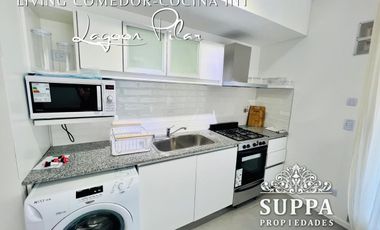 DEPARTAMENTO 3 AMB CON JARDIN Y VISTA A LA LAGUNA EN LAGOON PILAR