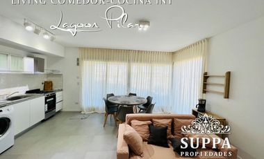 DEPARTAMENTO 3 AMB CON JARDIN Y VISTA A LA LAGUNA EN LAGOON PILAR