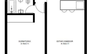 Departamento - 2/Dos ambientes - Tigre - Tigre Centro - Zona Norte