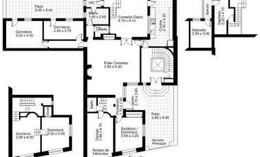 Planta atípica en edificio de categoría con cochera. Bajísimas expensas.