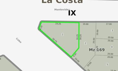 Terreno en venta - 340Mts2 - Mar de Ajó