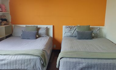 SE RENTA INCREÍBLE CASA AMUEBLADA EN CERRADA EN TECAMACHALCO (V)