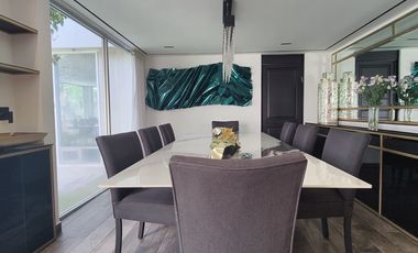 SE RENTA INCREÍBLE CASA AMUEBLADA EN CERRADA EN TECAMACHALCO (V)