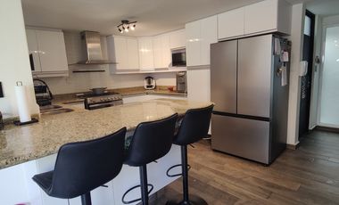 SE RENTA INCREÍBLE CASA AMUEBLADA EN CERRADA EN TECAMACHALCO (V)