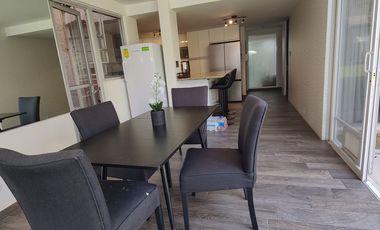 SE RENTA INCREÍBLE CASA AMUEBLADA EN CERRADA EN TECAMACHALCO (V)