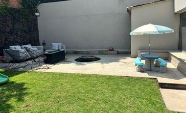 SE RENTA INCREÍBLE CASA AMUEBLADA EN CERRADA EN TECAMACHALCO (V)