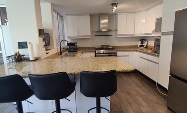 SE RENTA INCREÍBLE CASA AMUEBLADA EN CERRADA EN TECAMACHALCO (V)