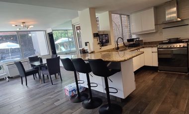 SE RENTA INCREÍBLE CASA AMUEBLADA EN CERRADA EN TECAMACHALCO (V)