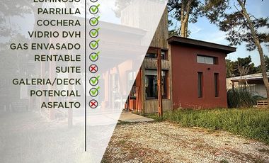 Monoambiente con terreno propio en Costa del Este - Los Pinos e/ Malvones y Pensamientos  al 1169