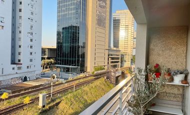 Monoambiente divisible con balcón Apto Profesional