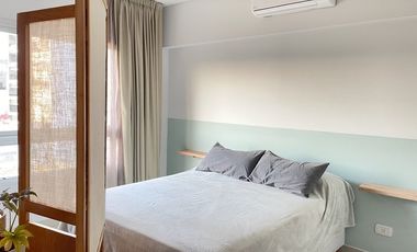 Monoambiente divisible con balcón Apto Profesional