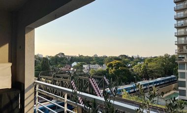 Monoambiente divisible con balcón Apto Profesional