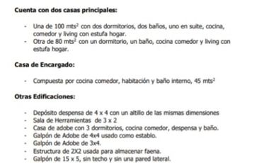 Estancia 22300 has. PIEDRA DEL AGUILA. Departamento de COLLON CURA. Provincia de Neuquén u$s 600 x Ha