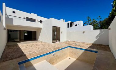 CASA EN VENTA EN PRIV. ZENDERA  DE 3 HABITACIONES CON ALBERCA AMPLIA