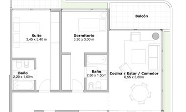 Departamento en  POZO