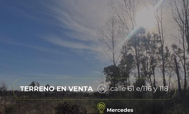 Venta de terreno con arboleda listo para escriturar en Mercedes Buenos Aires